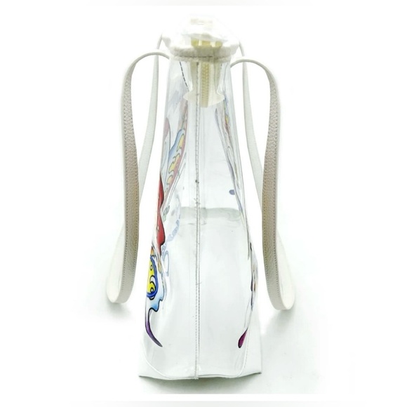 New- Ed Hardy butterfly clear tote bag -Handbag ❤️MSRP$159 - Picture 11 of 13